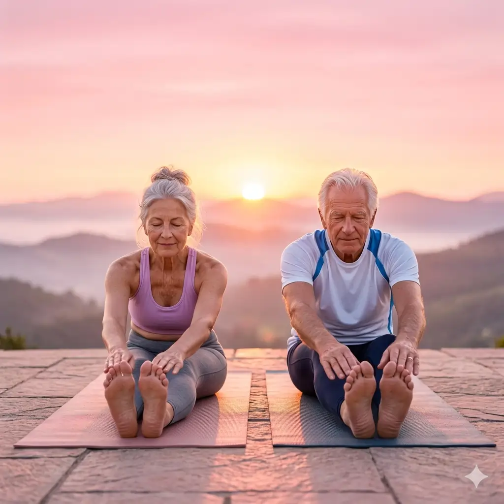 Clinical Yoga for Age-Related Vascular Support