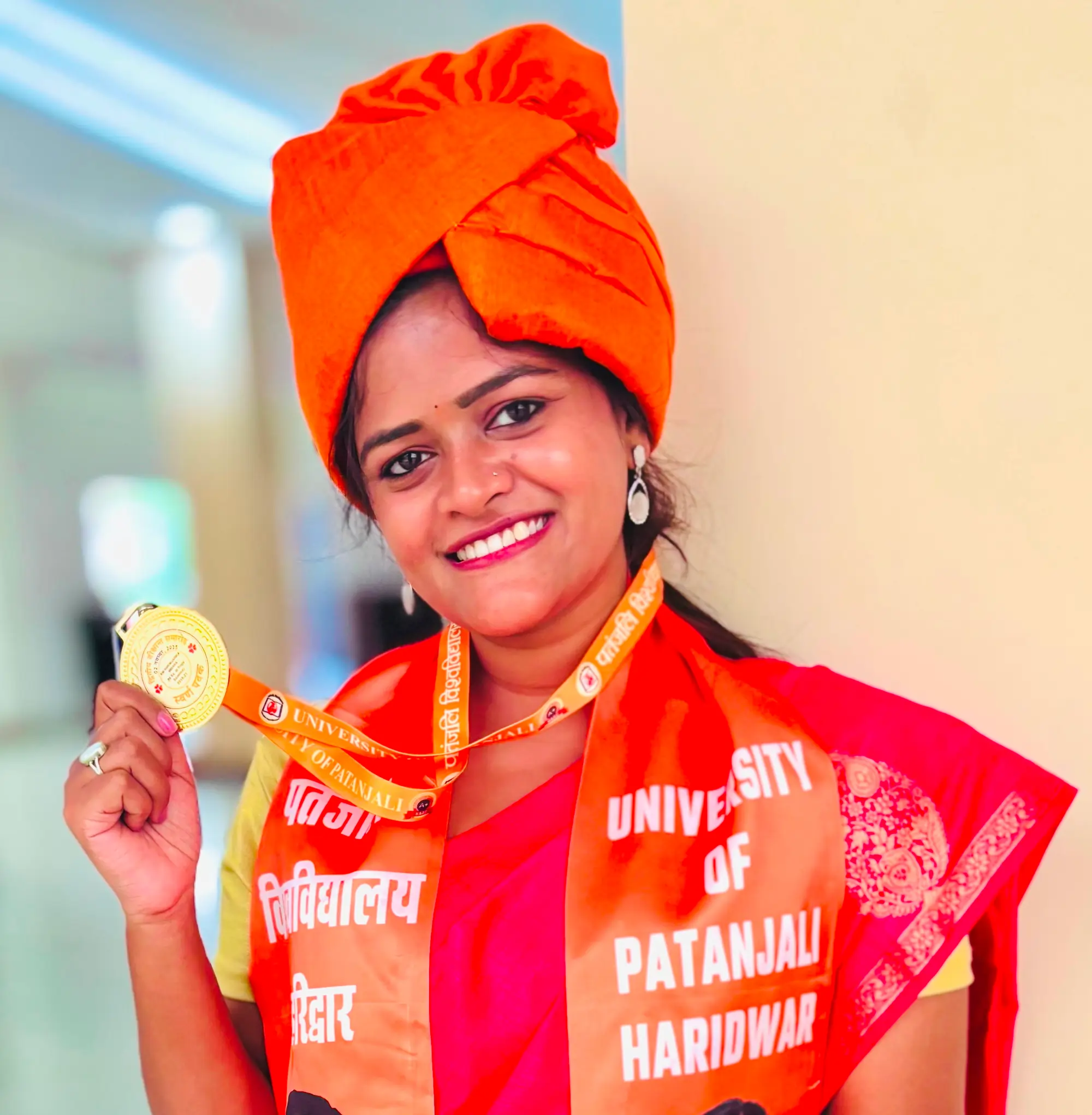 Gold Medal University of Patanjali